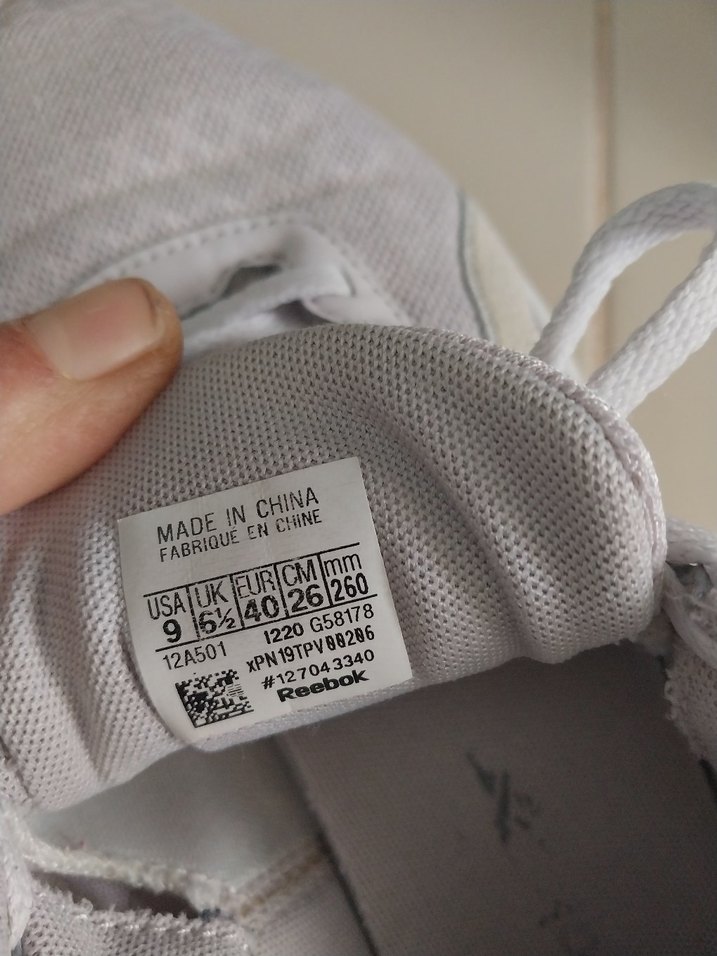 Reebok Gri Bağcıklı Kadın Spor Ayakkabı - Görsel 5