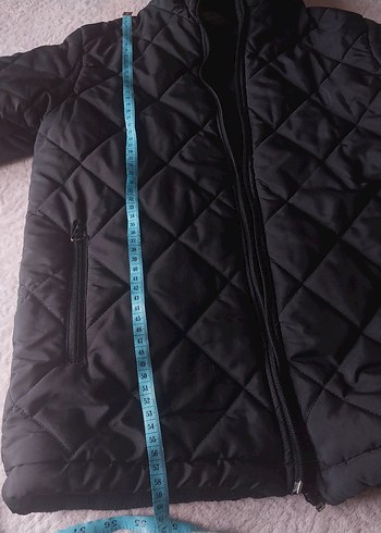 Erkek Çocuk Siyah Kapitone Fermuarlı Mont - Görsel 5