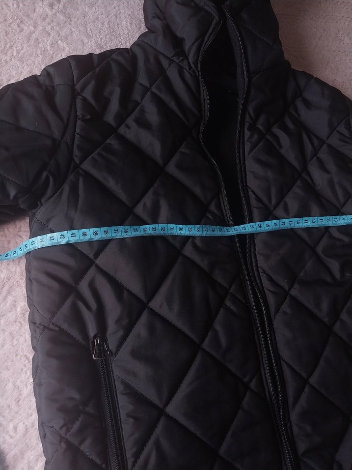 Erkek Çocuk Siyah Kapitone Fermuarlı Mont - Görsel 4