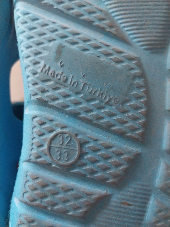 Mavi Erkek Çocuk Cırt Cırtlı Terlik - Görsel 5