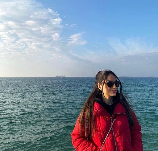 m Beden kırmızı Renk Şişme mont