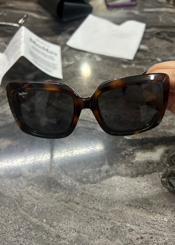 Maxmara mm 0030 52A leopar kadın gözlük - Görsel 6