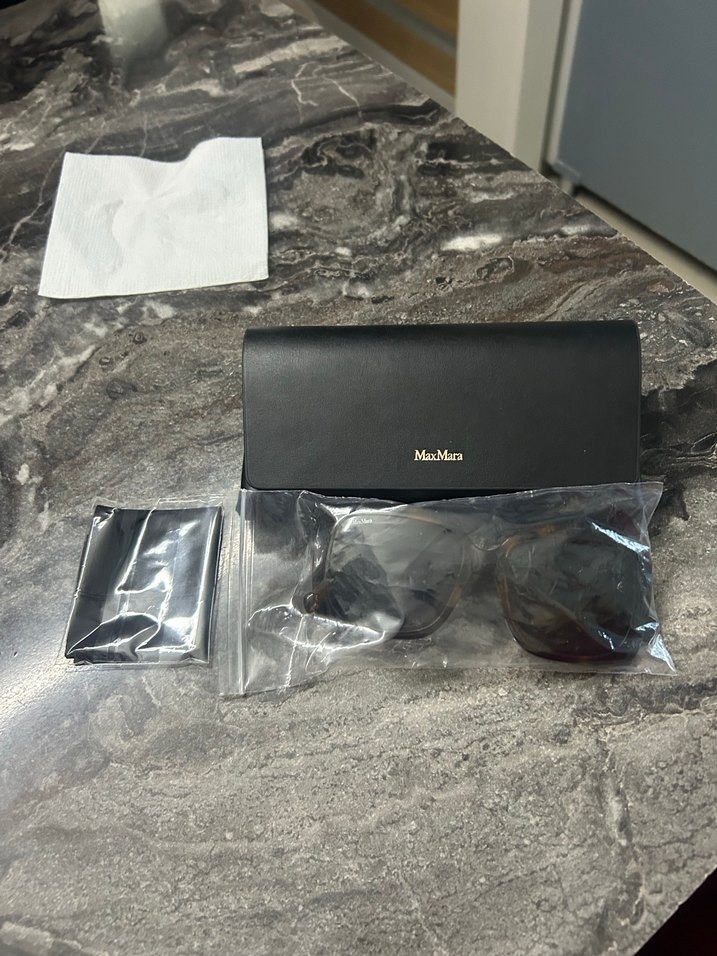 Maxmara mm 0030 52A leopar kadın gözlük - Görsel 3