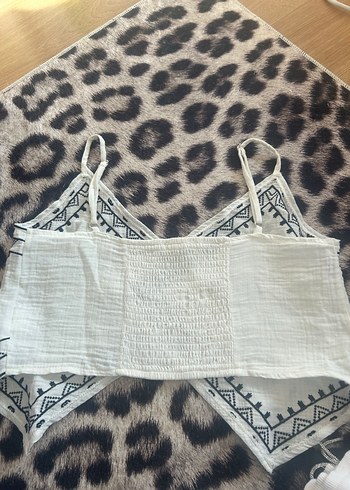 Ecrou keten askılı crop - Görsel 2