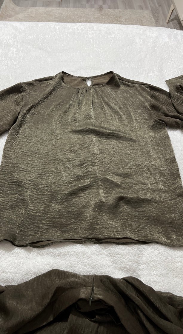 Tesettür etek bluz takımı - Görsel 3