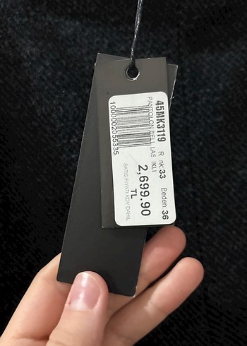 Mascara Kadın Gri Rahat Kesim Midi Eşofman Altı