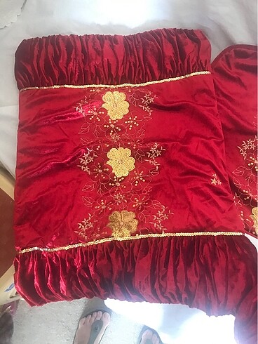 Beden bordo Renk Sıfır yatak örtüsü