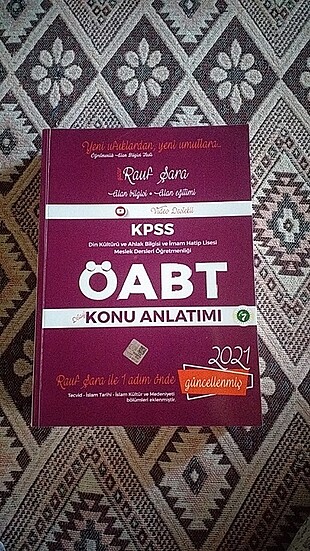 Rauf Şara Konu Anlatımlı ÖABT Din Kültürü ve Ahlak Bilgisi