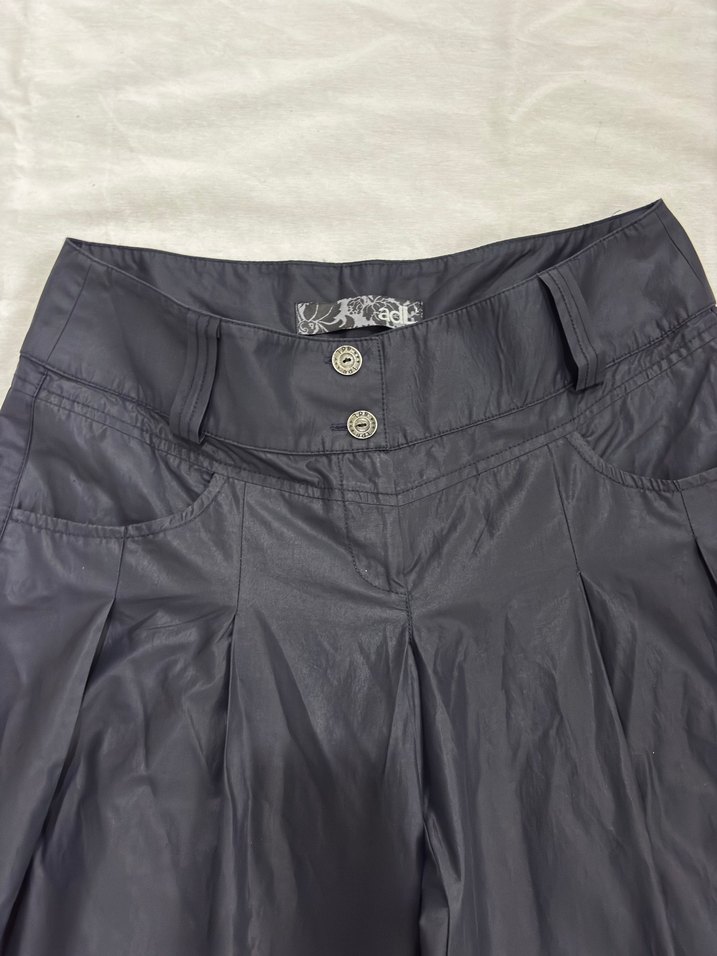 Siyah Kadın Palazzo Model Pantolon - Görsel 2