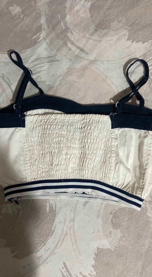 Pamuklu Beyaz Straplez Büstiyer - Görsel 2