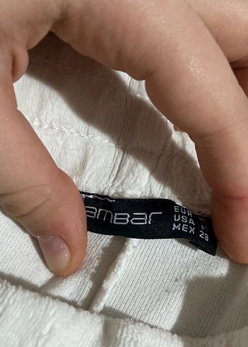 Gri Rahat Kesim Midi Keten Kadın Pantolon - Görsel 4