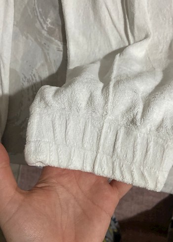 Gri Rahat Kesim Midi Keten Kadın Pantolon - Görsel 2