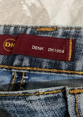 Düğmeli Gri Kadın Denim Pantolon y2k - Görsel 4