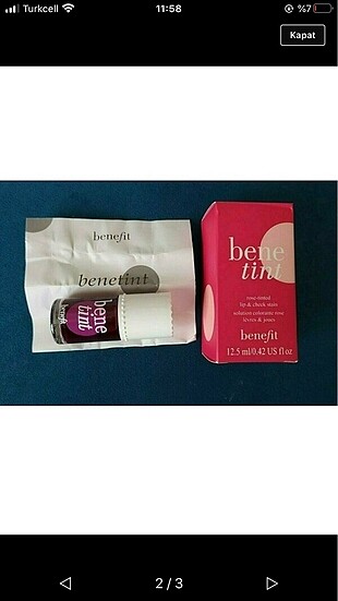 Benefit Cosmetics Benetint Allık