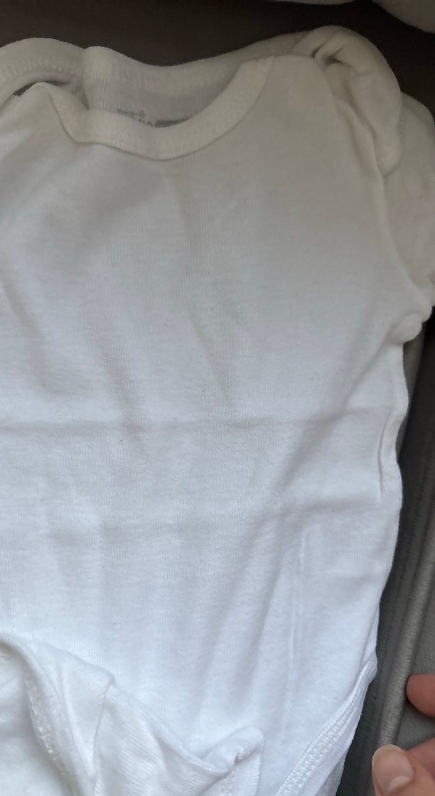 Beyaz Kısa Kollu Bebek Body 5 li - Görsel 4