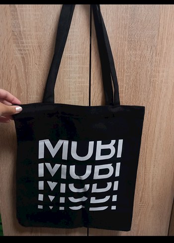 MUBI totebag siyah canta