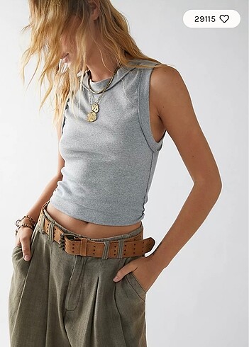 m Beden Orjinal Marka Free People Ters Model Pamuk