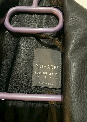 Siyah Deri Biker Ceket - Görsel 2