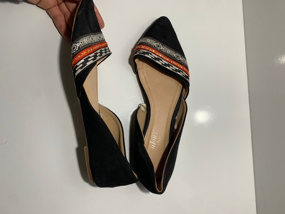 Bohem Tarz Kadın Dolgu Topuklu Babet - Görsel 2