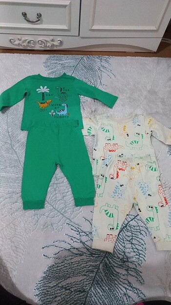 LC Waikiki Erkek bebek 2 li pijama takimi 6 9 aylik