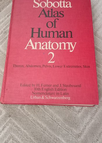 Sobotta İnsan Anatomisi Atlası 1 - Baş, Boyun, Üst Ekstremiteler - Görsel 2