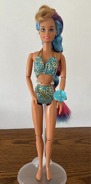 1996 Barbie Hula Hair Teresa Bebeği - Koleksiyonluk