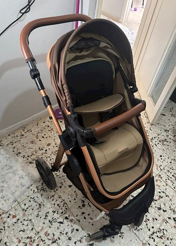 Diğer Beden Kahverengi Çok Fonksiyonlu Bebek Arabası