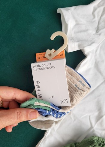 Biker Temalı Bebek Erkek Kısa Kollu Takım ve çorap - Görsel 3