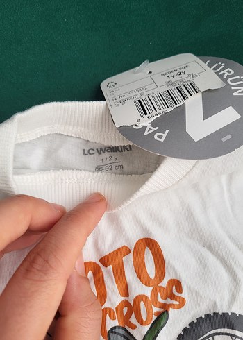 Biker Temalı Bebek Erkek Kısa Kollu Takım ve çorap - Görsel 6