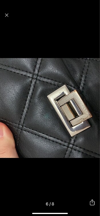 Beden Stradivarius askılı kapitone çanta