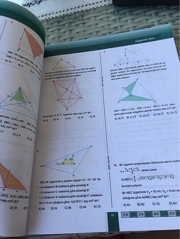 Beden Renk Tyt ayt geometri soru bankası
