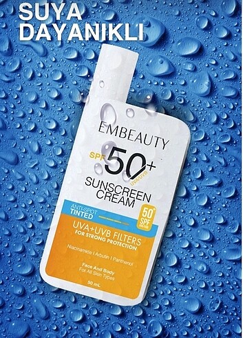 Diğer Embeauty güneş kremi 50 ml