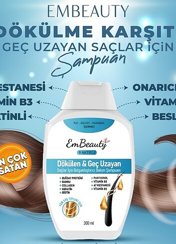 Diğer Embeauty saç bakım şampuanı