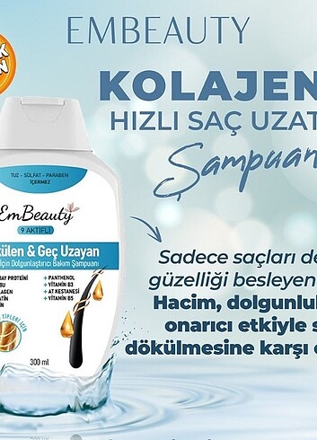 Embeauty saç bakım şampuanı