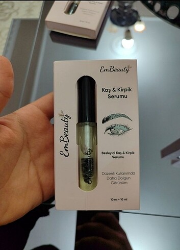 Embeauty kaş kirpik serumu 10+10 Ml