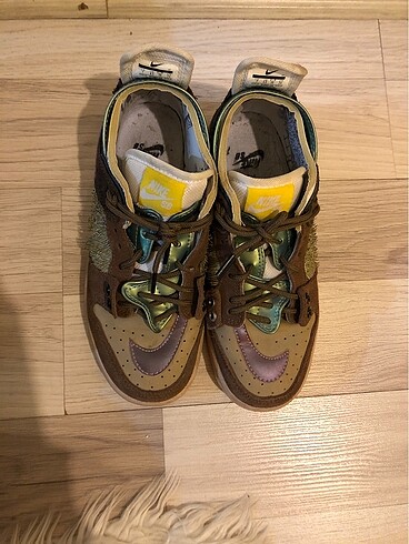 38,5 Beden çeşitli Renk Nike SB Dunk Low Pro Feather Brown Color