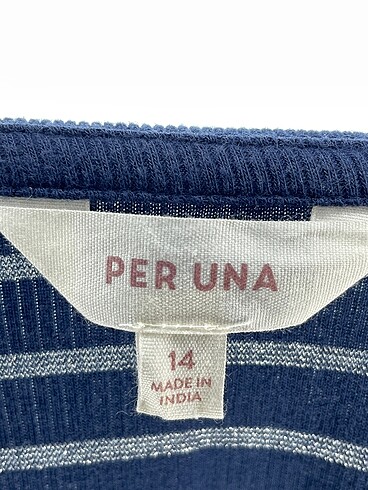 42 Beden lacivert Renk Marks & Spencer Bluz %70 İndirimli.
