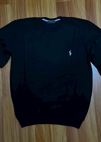 Erkek Siyah Kısa Kollu Sweatshirt