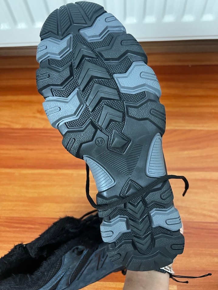 Lacivert Gri Erkek Outdoor Bot - Görsel 4