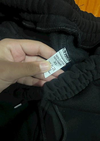 Erkek Siyah  Eşofman Altı - Görsel 4