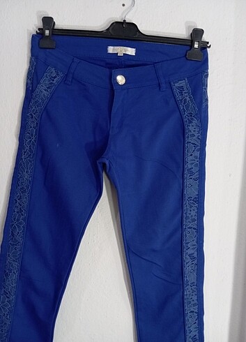 POP ELİTE güpürlü pantolon 