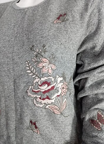 l Beden gri Renk COLİNS mevsimlik sweatshirt