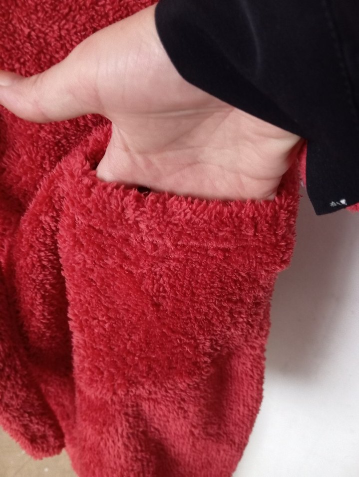 POLAT YILDIZ yumuşacık polar sabahlık - Görsel 5