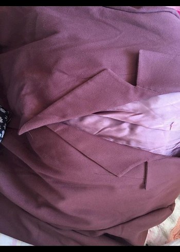 xl Beden bordo Renk blazer ceket mürdüm renkte