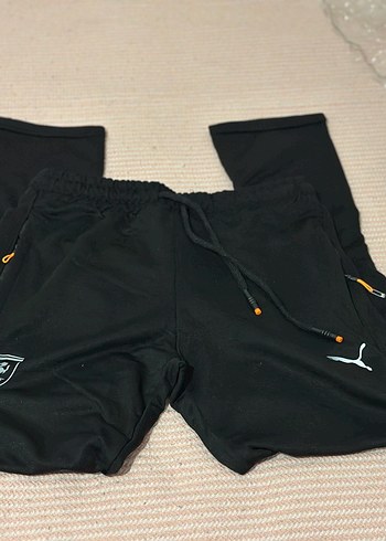 Puma Siyah Fermuarlı Erkek Eşofman Altı - Görsel 4