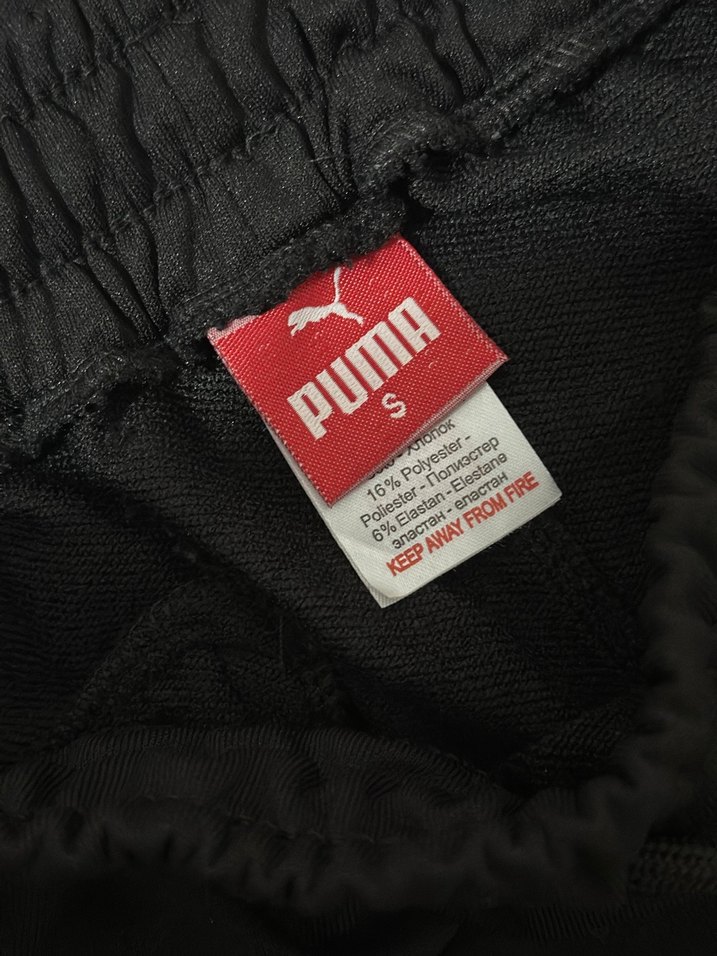 Puma Siyah Fermuarlı Erkek Eşofman Altı - Görsel 3