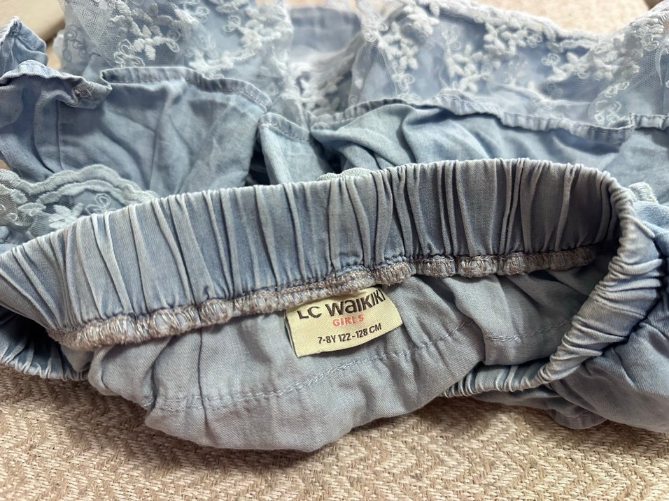 Fırfırlı Kız Çocuk Etek - Görsel 2