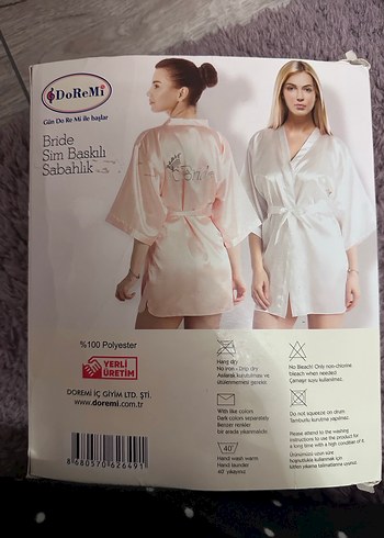 Bride Kadın Sabahlık - Görsel 2