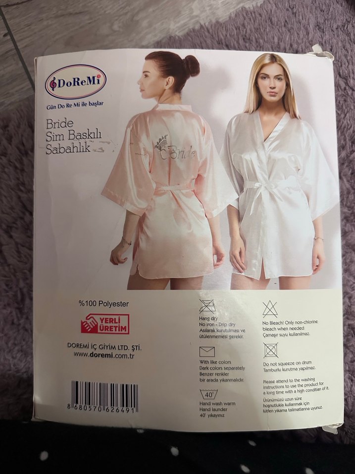 Bride Kadın Sabahlık - Görsel 2