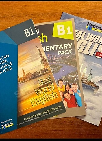 Amerikan Kültür Dil Okulları İçin B1 Seviye kitapları